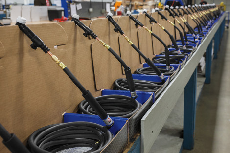 Antorchas listas para embalar