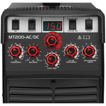 MT200-ACDC - Front Panel Closeup